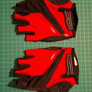 Specialized Unisex Adults Fingerless Gloves for Road Bike BG Comp with Gel Red 6701-1203