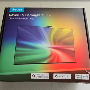Govee Smart Ταινία LED Backlight 3 Lite Wi-Fi Τηλεόρασης 5m με Τροφοδοτικό H60993D2