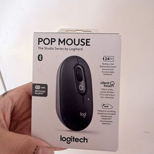 Logitech POP Emoji Ασύρματο Bluetooth Ποντίκι Graphite
