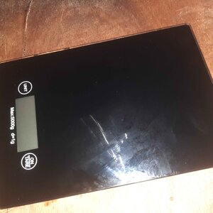 BCTK-EKS-51 Ψηφιακή Ζυγαριά Κουζίνας 1gr/5kg Black