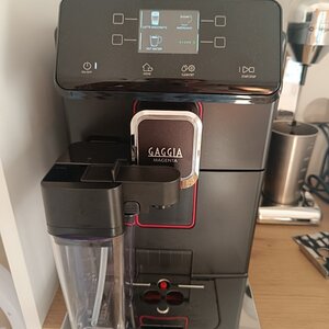 Gaggia Magenta Prestige Αυτόματη Μηχανή Espresso 1900W Πίεσης 15bar για Cappuccino με Μύλο Άλεσης Μαύρη RI8702/01