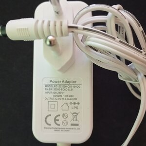 Ac Dc Power Supply 12v 3000mah 36w 55x2.5 Mm White