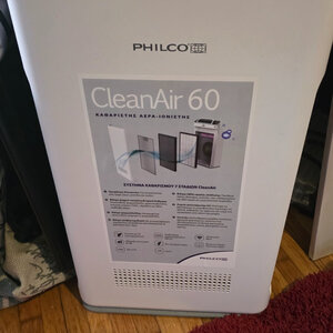 Philco CleanAir 60 Ιονιστής / Καθαριστής Αέρα 80W για Χώρους 60m²