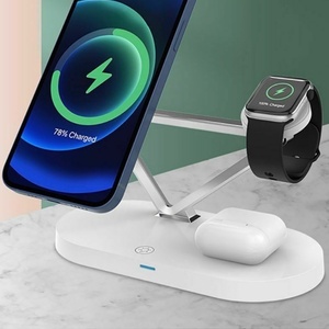 Tech-Protect Ασύρματος Φορτιστής (Qi Pad) 15W Λευκός (A13 3in1)