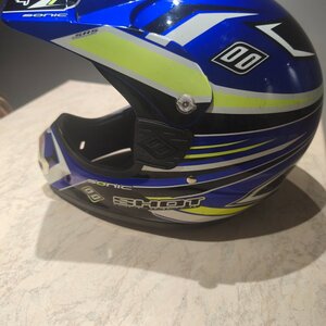 Faseed 617 Black/Red/Blue Matt Κράνος Μηχανής Motocross 28605792