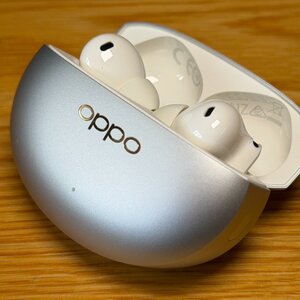Oppo Enco X3s Bone Conduction / In-ear Bluetooth Handsfree Ακουστικά με Αντοχή στον Ιδρώτα και Θήκη Φόρτισης Ασημί