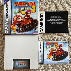 Nintendo GameBoy advance donkey Kong country 3