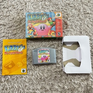 Nintendo 64 Kirby The Crystal Shards άριστο ευρωπαϊκό 