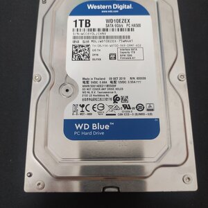 Western Digital Blue 1TB HDD Σκληρός Δίσκος 3.5" SATA III 7200rpm με 64MB Cache για Desktop WD10EZEX
