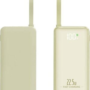 Nine Y369 22.5w Γρήγορη Φόρτιση Mini Power Bank 10000mah Λευκό