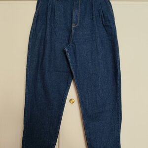 Lee Pleated Stella Ψηλόμεσο Γυναικείο Jean Παντελόνι σε Tapered Γραμμή Wash L30VOMIK