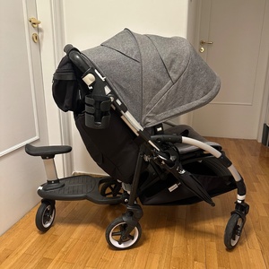Bugaboo Bee 6 Καρότσι Μωρού Kατάλληλο από 6+ Mηνών Alu Grey - Grey Melange 500304GM01