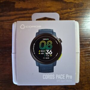 Coros Pace Pro GPS 46mm Smartwatch with Heart Rate Monitor (Blue)