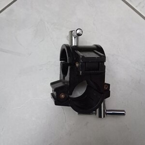 Gibraltar Sc-grssra Σύνδεσμος Rack 1.5" Black Stackable Inline