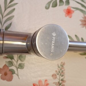 Pyramis Mandolin 090938301 Μπαταρία Κουζίνας Πάγκου Inox Ασημί