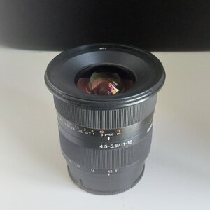 Sony Crop Camera Lens 11-18mm f/4.5-5.6 DT Zoom Wide Angle Zoom for Sony A Mount Black