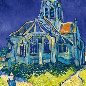 Museum Series Vincent Van Gogh The Church in Auvers-sur-Oise, 1890 Puzzle 2D 1000pcs 60089