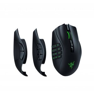 Razer Naga Pro Ασύρματο RGB Gaming Ποντίκι 20000 DPI Μαύρο