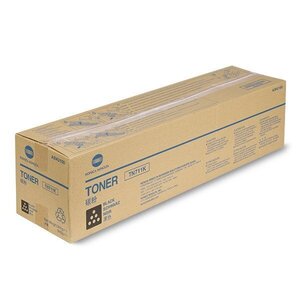 2x Konica Minolta TN-711K Γνήσιο Toner Laser Εκτυπωτή Μαύρο 47200 Σελίδων (A3VU130)