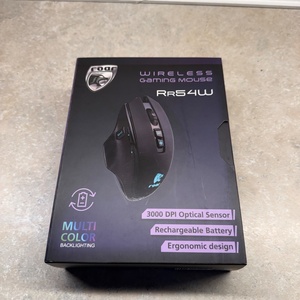 Roar RR54W Ασύρματο Gaming Ποντίκι 3000 DPI Μαύρο