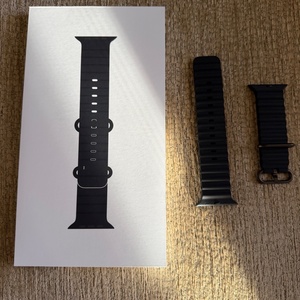 Apple Ocean Band - Black Titanium Finish Λουράκι Σιλικόνης με Pin Black (Apple Watch 44, 45, 46, 49mm) MYPD3ZM/A