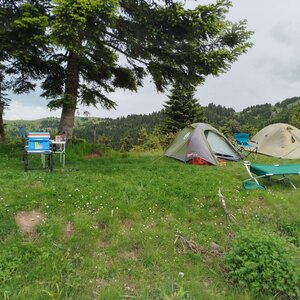 Trimm Alfa Σκηνή Camping Igloo Πράσινη για 3 Άτομα 115εκ.