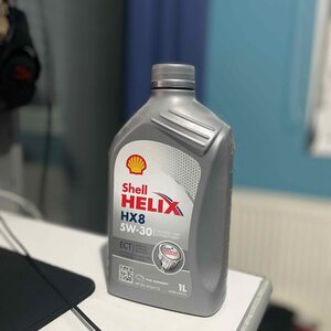Shell Helix HX8 Συνθετικό Λάδι Αυτοκινήτου 5W-30 1lt
