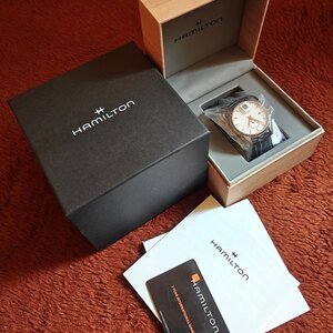 Hamilton Ανδρικό Ρολόι 43mm Αυτόματο με Καφέ Δερμάτινο Λουράκι H38655515