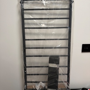Karag Trumpet Ηλεκτρική Πετσετοκρεμάστρα 110W 100x48cm Μαύρη