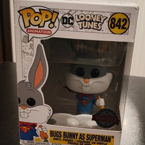 Funko Pop! Animation: Looney Tunes - Superman 842 Special Edition