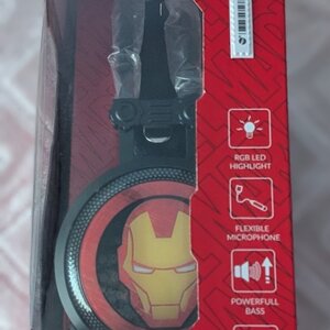 ERT Group Iron Man Over Ear Gaming Headset με σύνδεση USB
