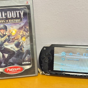 PSP Console KAINOYΡΓΙΑ ΜΠΑΤΑΡΙΑ+ call of duty full game