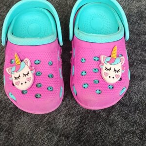 Crocs Baya Clog Παιδικά Ανατομικά Σαμπό Θαλάσσης Ροζ 10190-670.