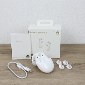 (ΑΡΙΣΤΑ) Huawei FreeBuds 5 Bluetooth Handsfree Ακουστικά Ceramic White