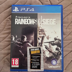 Tom Clancy's Rainbow Six Siege PS4 Game