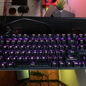 Armaggeddon MKA-5R Falcon Gaming Πληκτρολόγιο Tenkeyless με Custom Blue διακόπτες και RGB φωτισμό (Αγγλικό US)