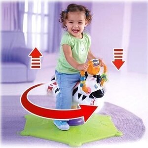 Fisher Price Go Baby Go! Bounce & Spin Zebra