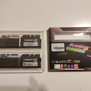 G.Skill Trident Z RGB 16GB DDR4 RAM με 2 Modules (2x8GB) και Ταχύτητα 3200 για Desktop (F4-3200C16D-16GTZR)