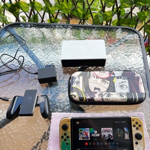Nintendo Switch OLED Modded Zelda Edition + 512GB + Zelda Joy-Cons | Πλήρες Πακέτο