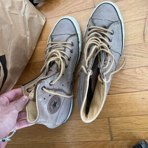 Converse Chuck Taylor Ανδρικό Μποτάκι Γκρι - Νούμερο 42.5