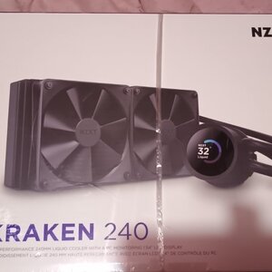 NZXT Kraken 240 Υδρόψυξη AIO CPU με 2 Ανεμιστήρες 120mm