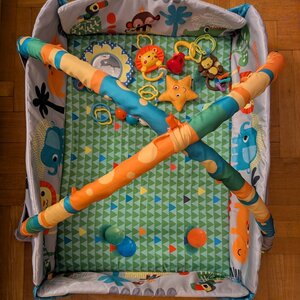 Moni Activity Playmat Oasis Multicolour for 6+ months (LxWxH) 115x98x50cm 106874