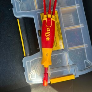 Wiha Κατσαβίδι με 7 Εναλλασσόμενες Μύτες Electric LiftUp 38610
