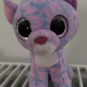 Ty Κλιπ Beanie Boos Cassidy Μωβ Γατούλα