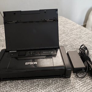 Epson Workforce WF-100W Φορητός Έγχρωμoς Εκτυπωτής Inkjet με WiFi και Mobile Print C11CE05403