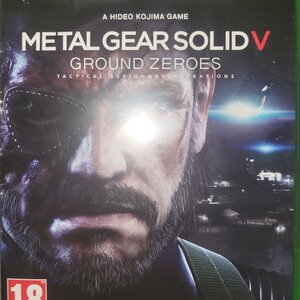 Metal Gear Solid V Ground Zeroes Xbox One Game
