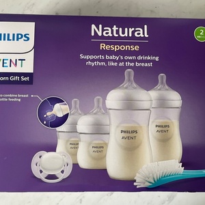 Philips Σετ Πλαστικά Μπιμπερό Natural Response Κατά των Κολικών με Θηλή Σιλικόνης για 0+ μηνών 125ml 6τμχ SCD838/11