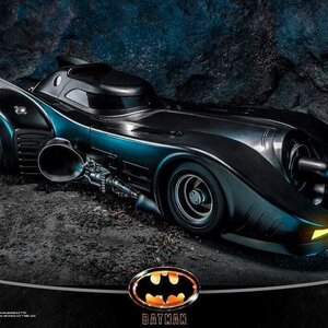 Hot Toys DC Comics Batman (1989): Batmobile Όχημα Φιγούρα Δράσης ύψους 40εκ. σε Κλίμακα 1:6 HOT912144
