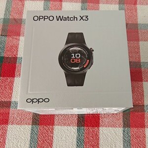 Oppo Watch X3 Titanium 47mm Αδιάβροχο με Παλμογράφο (Obsidian Black)