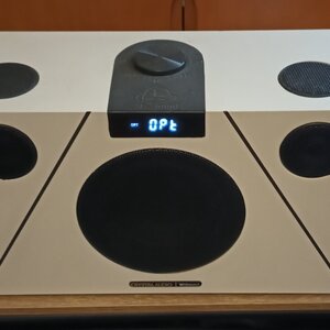 Crystal Audio Ηχοσύστημα 6.1 3D-74 WiSound 100W με Digital Media Player και Bluetooth Λευκό